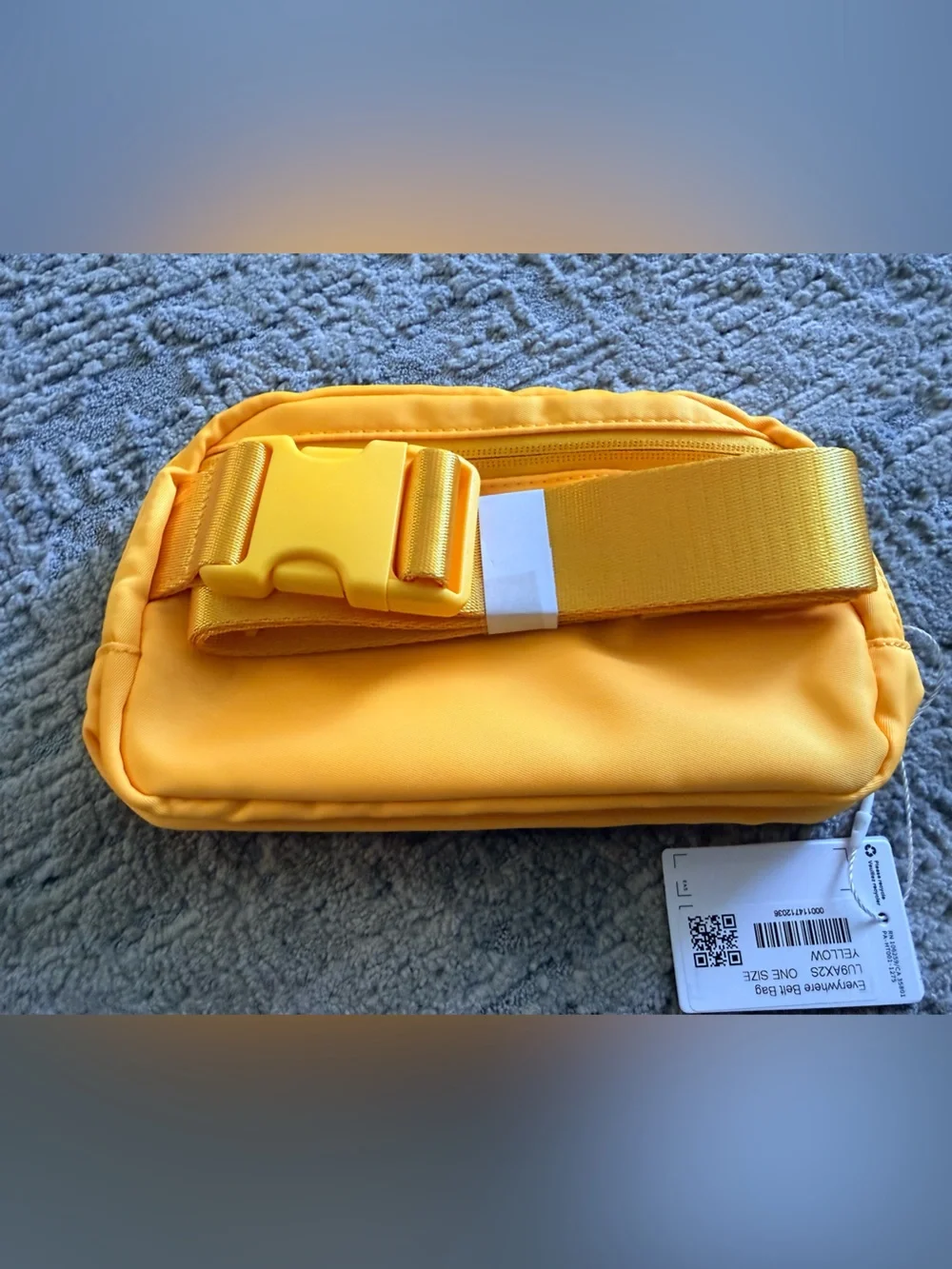 lululemon Everywhere Belt Bag 1L Yellow NWT LU9A2S